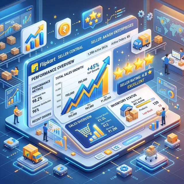 Flipkart Account Management