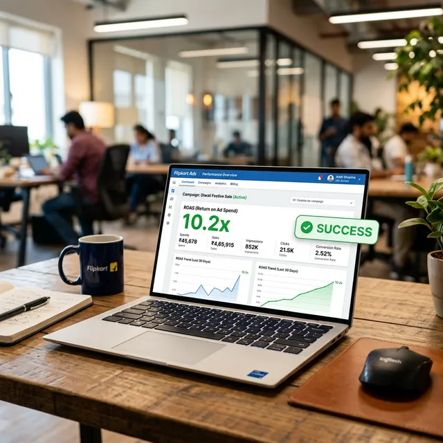 Amazon ROAS Optimization Concept